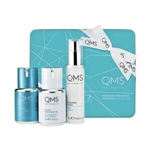 QMS Medicosmetics • Regenerating Night Radiance Collection • 3 Piece Set • New
